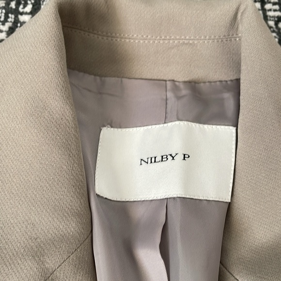 Korean brand - NILBY P Spring Jacoat_Greige - Picture 7 of 10